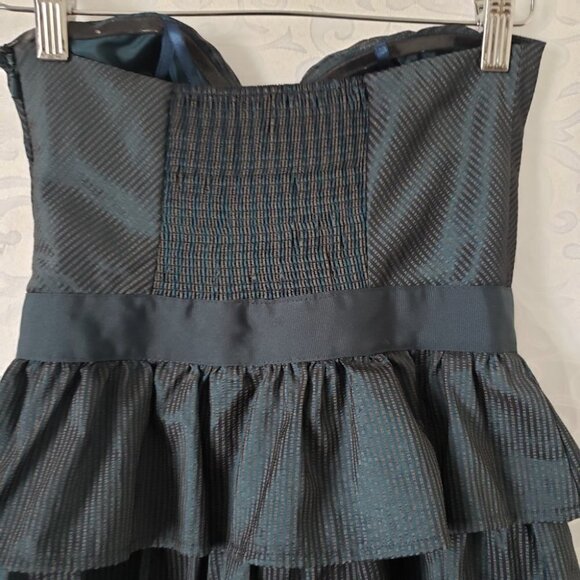 KIM Chi Blue Ladies Women's turquoise blue  lace front sleeveless dress S… - Picture 4 of 12